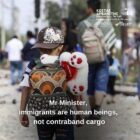 Λαθραίοι άνθρωποι δεν υπάρχουν. Μόνο λαθραία εμπορεύματα, κ. Υπουργέ.